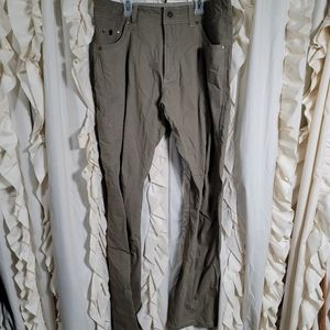 Kuhl Revolvr Rogue Vintage Patina Tapered Stretch Cargo Pants 36x32